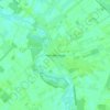Mappa topografica Harkebrügge, altitudine, rilievo