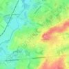 Mappa topografica Pamel, altitudine, rilievo