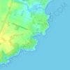 Mappa topografica Gruta de l'amo en Martí, altitudine, rilievo