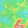Mappa topografica Hameau de Marras, altitudine, rilievo