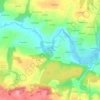 Mappa topografica Moulin de Larré, altitudine, rilievo