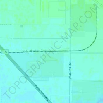 Mappa topografica Conner, altitudine, rilievo
