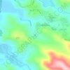 Mappa topografica El Kabayo Falls, altitudine, rilievo