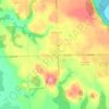 Mappa topografica Nueva Braunau, altitudine, rilievo