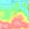 Mappa topografica Drommahane, altitudine, rilievo