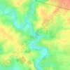 Mappa topografica La Hubinière, altitudine, rilievo