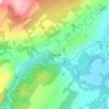 Mappa topografica Kilmorack, altitudine, rilievo
