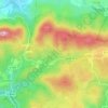 Mappa topografica Col du Buis, altitudine, rilievo