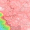 Mappa topografica Mannathivayal, altitudine, rilievo