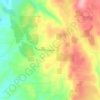Mappa topografica Wyandotte, altitudine, rilievo