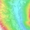 Mappa topografica Prugiasco, altitudine, rilievo