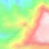 Mappa topografica Tolontag, altitudine, rilievo