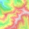 Mappa topografica Parrozelos, altitudine, rilievo