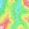 Mappa topografica Trepalle, altitudine, rilievo