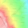 Mappa topografica Borehole, altitudine, rilievo