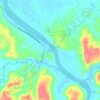 Mappa topografica Amparo, altitudine, rilievo