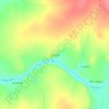 Mappa topografica São José, altitudine, rilievo