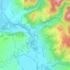 Mappa topografica Chappes, altitudine, rilievo