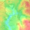 Mappa topografica поселок ОРГРЭС, altitudine, rilievo