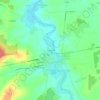 Mappa topografica La Camuse, altitudine, rilievo