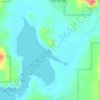Mappa topografica Lake Morena County Park, altitudine, rilievo