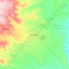 Mappa topografica Mitunguu, altitudine, rilievo
