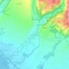 Mappa topografica Can-untog, altitudine, rilievo