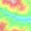 Mappa topografica East Blackdene, altitudine, rilievo