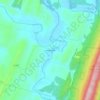 Mappa topografica Maddensville, altitudine, rilievo