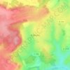 Mappa topografica Rufosses, altitudine, rilievo