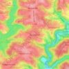 Mappa topografica Remschoß, altitudine, rilievo
