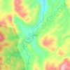 Mappa topografica Batinay, altitudine, rilievo