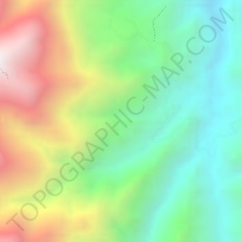 Mappa topografica La Aguada, altitudine, rilievo