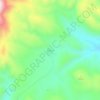 Mappa topografica Başköy, altitudine, rilievo