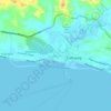 Mappa topografica Capoocan, altitudine, rilievo