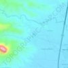 Mappa topografica Pita, altitudine, rilievo