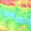 Mappa topografica Kervio, altitudine, rilievo