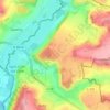 Mappa topografica Le Héloy, altitudine, rilievo