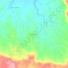 Mappa topografica Mabunga, altitudine, rilievo