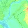 Mappa topografica Capatan, altitudine, rilievo