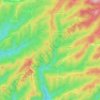 Mappa topografica Barota, altitudine, rilievo