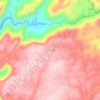 Mappa topografica Laitkroh, altitudine, rilievo
