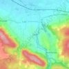 Mappa topografica Linne, altitudine, rilievo