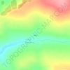 Mappa topografica Anta, altitudine, rilievo