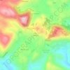 Mappa topografica Campone, altitudine, rilievo