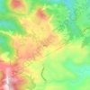 Mappa topografica Baag, altitudine, rilievo