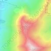 Mappa topografica Pointe d'Émy, altitudine, rilievo
