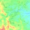 Mappa topografica La Bauftière, altitudine, rilievo