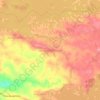 Mappa topografica Silangan Talaongan, altitudine, rilievo