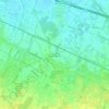 Mappa topografica Il Cantone di Pieve Modolena, altitudine, rilievo